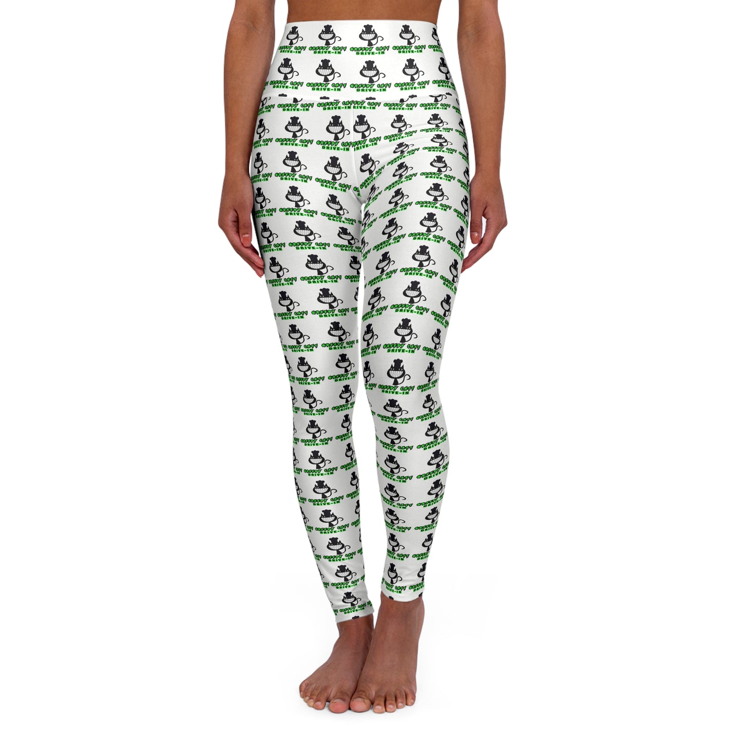 GREEDY CATT High Waisted Yoga Leggings