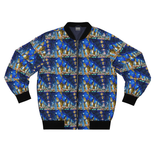 Chicago nights Men's Bomber Jacket
