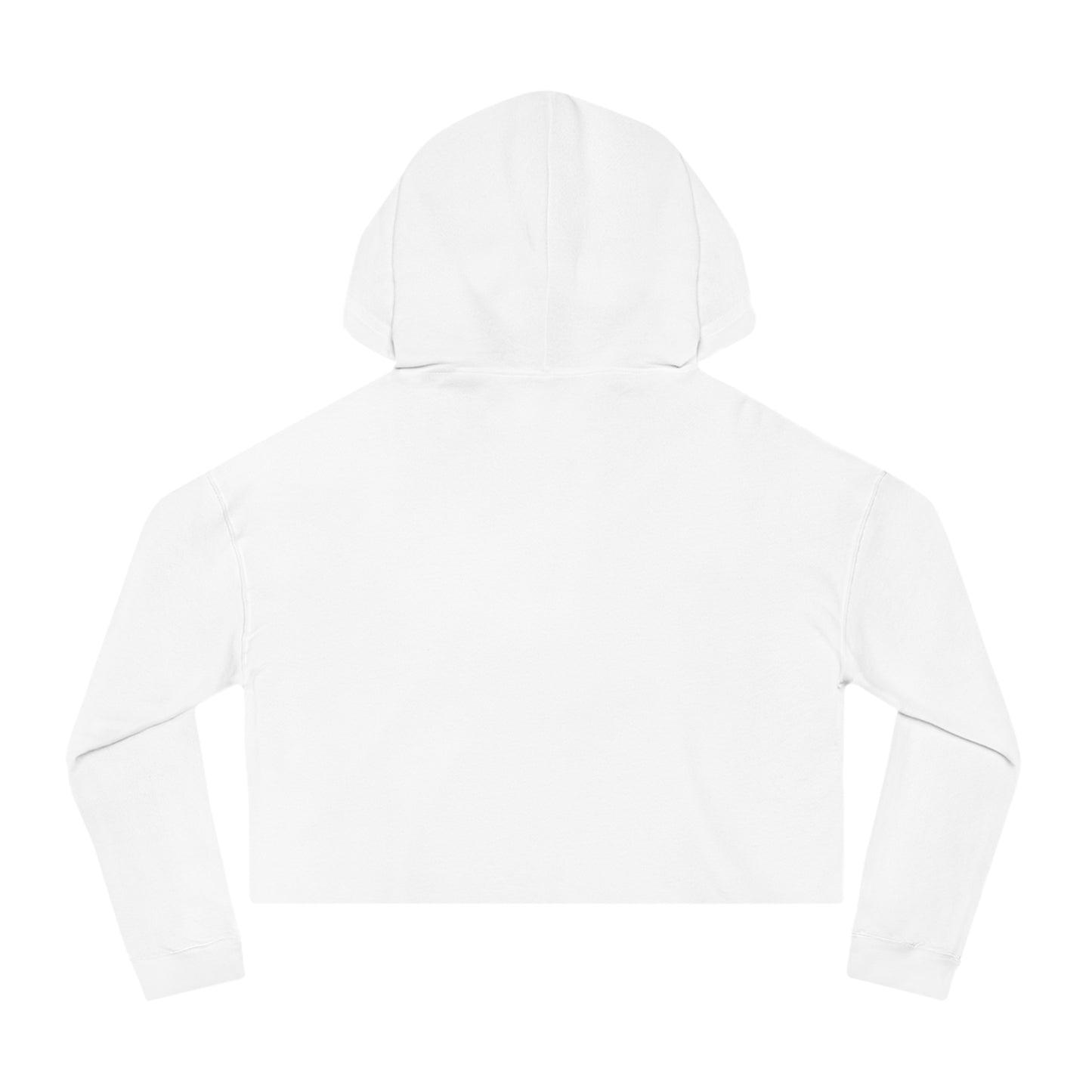 GREEDY CATT Women Cropped Hooded Sweatshirt